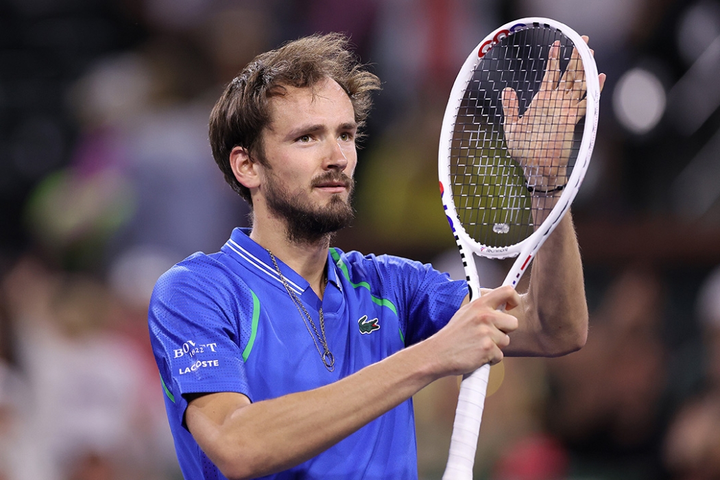 Daniil Medvedev at Indian Wells