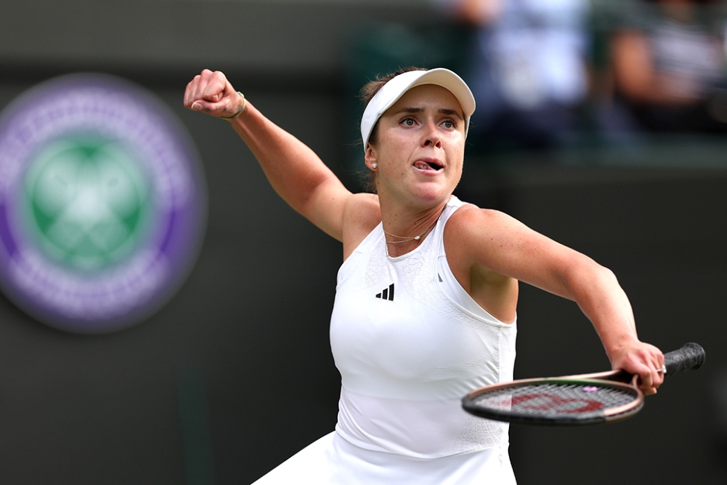 Elina Svitolina beats Victoria Azarenka to reach the Wimbledon quarterfinals