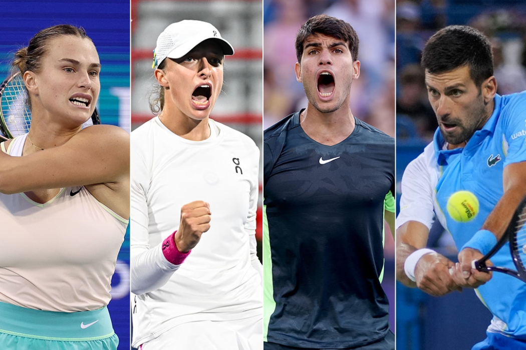 Aryna Sabalenka and Novak Djokovic are chasing the world No.1 ranking at the US Open