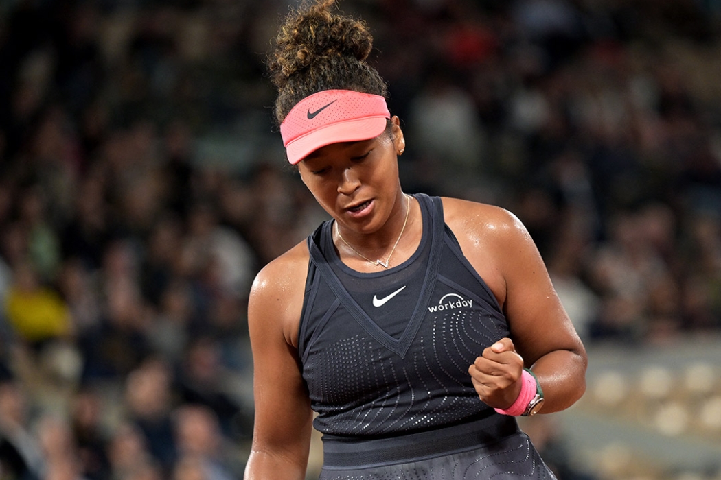 Naomi Osaka faced Iga Swiatek at Roland Garros 2024