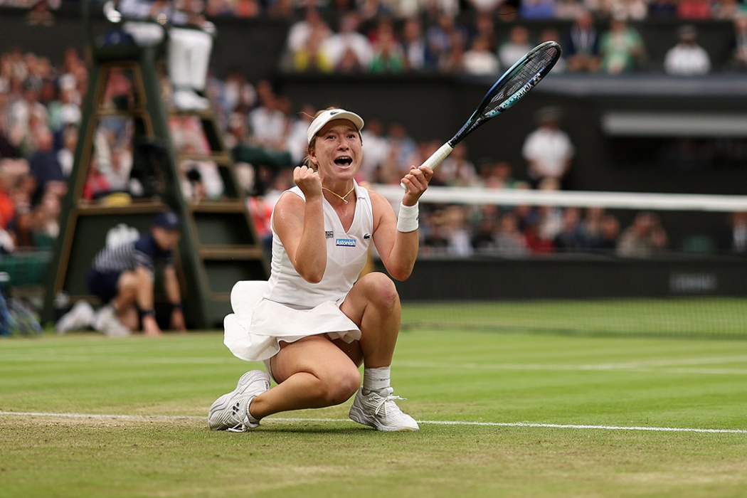 Lulu Sun beats Emma Raducanu to reach the Wimbledon quarterfinals