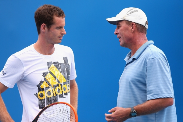 Andy Murray Ivan Lendl Australian Open 2014