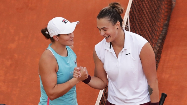 Aryna Sabalenka and Ash Barty 